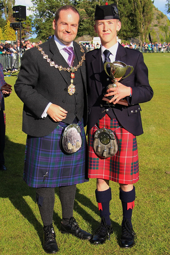 Drum Major Gibb Fraser